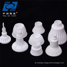 Ceramic heat lamp holder parts